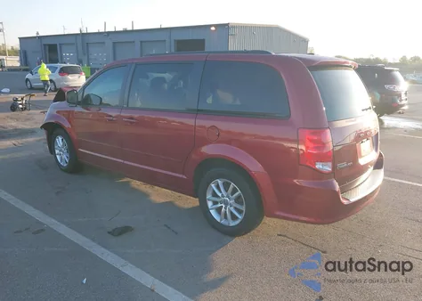 2014 Dodge Grand Caravan Sxt из США, поврежденный, VIN 2C4RDGCG8ER140727